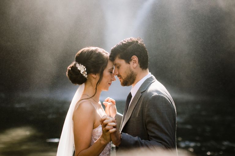 Bali pre wedding blangsinga waterfall 8