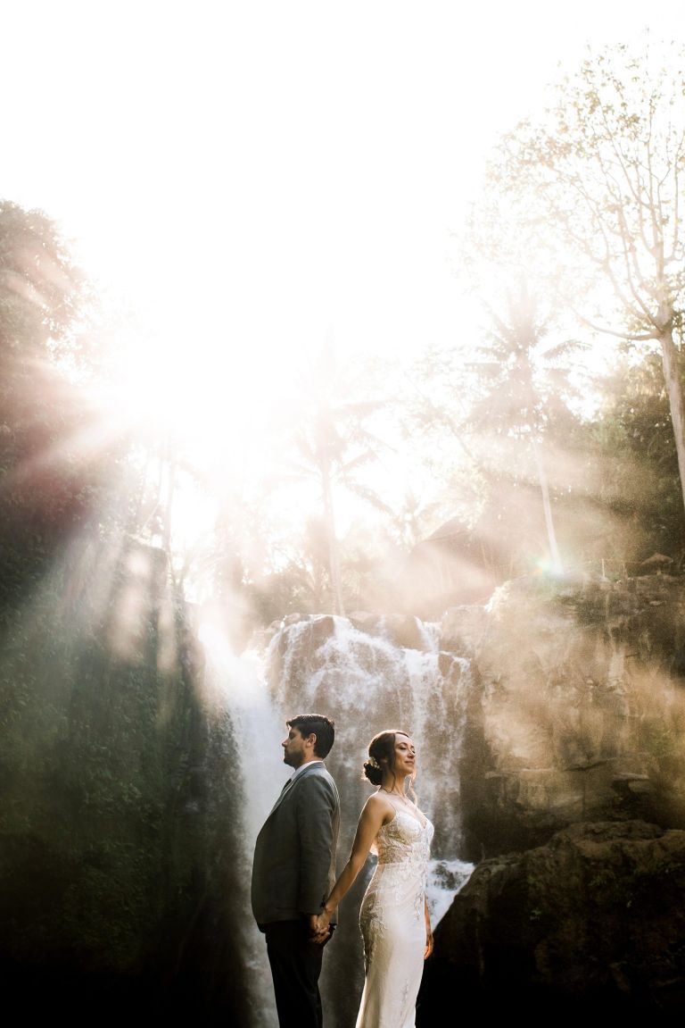 Bali pre wedding blangsinga waterfall 9